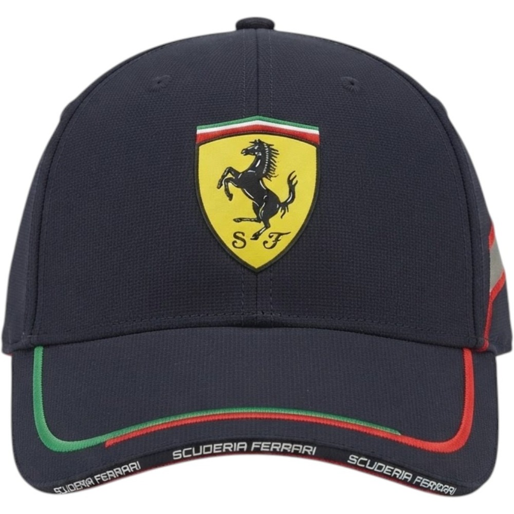 Scuderia Ferrari F1 Kids Navy Blue Racing Baseball Cap Hat Adjustable One Size